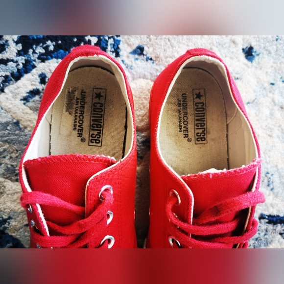 Converse x Undercover Chuck Taylor 70 Ox Low 163012C Red Shoe Sneaker Men's US 9 - Picture 5 of 6